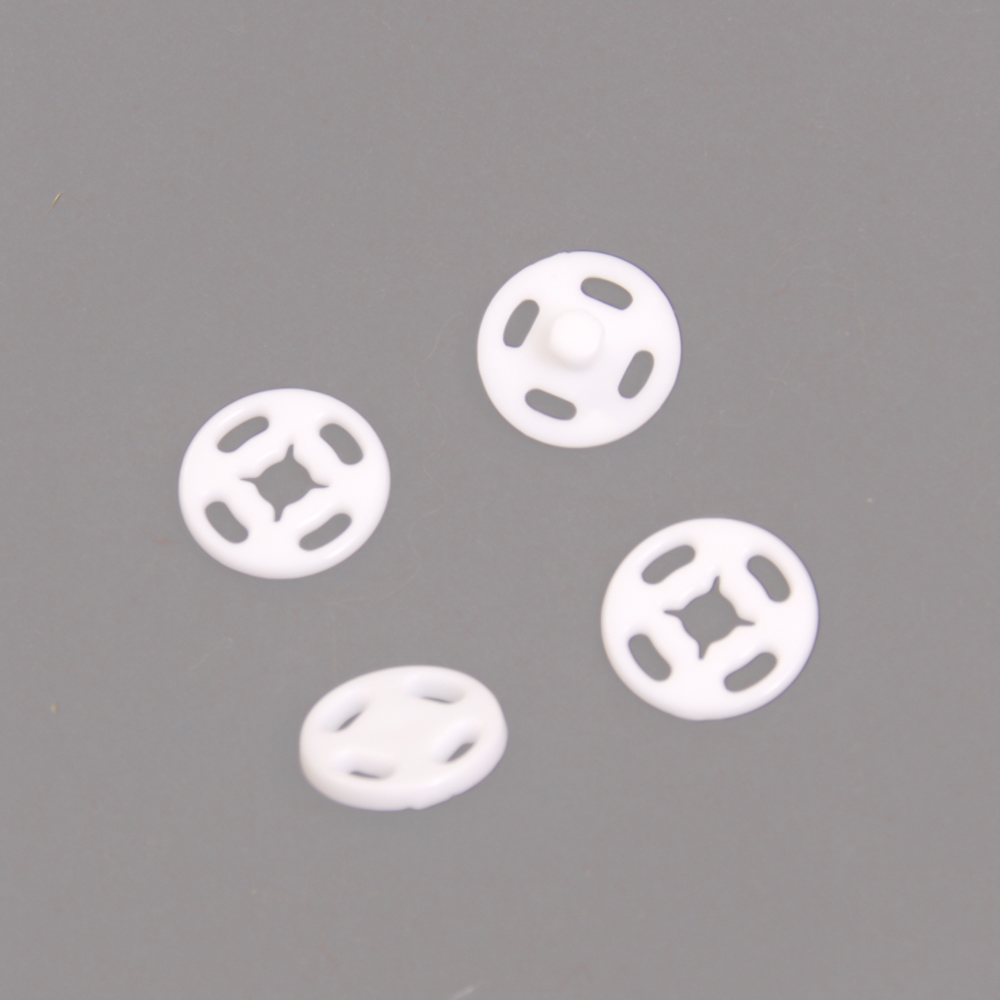 Кнопки пришивные пластик 12 мм уп.10 шт. прозрачный