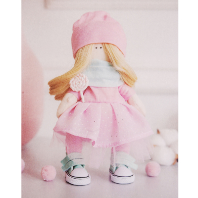 Набор текстильная игрушка АртУзор «Мягкая кукла Сара» 4816582 21 см в интернет-магазине Швейпрофи.рф