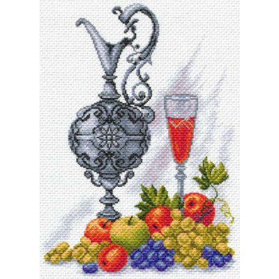 Рисунок на канве МП (37*49 см) 1610 «Молодое вино» в интернет-магазине Швейпрофи.рф
