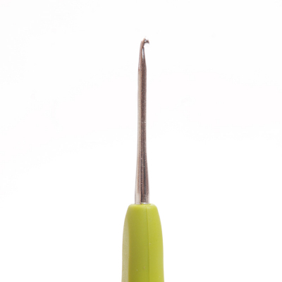 Крючок вязальный с прорезиненной ручкой 2 мм smd.crh001 в интернет-магазине Швейпрофи.рф