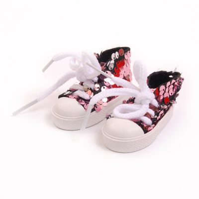 Обувь для игрушек (Кеды) AR 1053  3.5*4*7 см св.розовый блестящие 7728280 в интернет-магазине Швейпрофи.рф