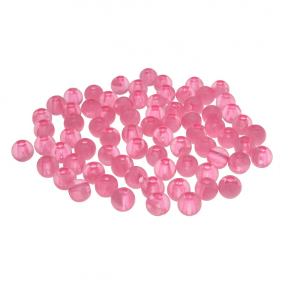 Бусины Астра пластик 2006 полупрозрачные 6 мм (20 г) 7728460 022 розовый в интернет-магазине Швейпрофи.рф