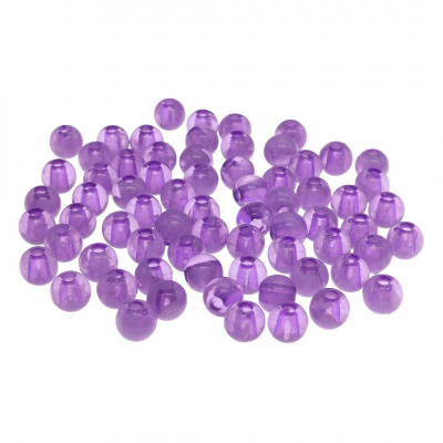 Бусины Астра пластик 2006 полупрозрачные 6 мм (20 г) 7728460 024 фиолетовый в интернет-магазине Швейпрофи.рф