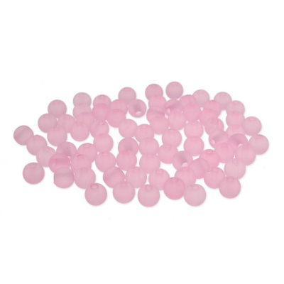 Бусины Астра пластик 2006 полупрозрачные 6 мм (20 г) 7728462 матовые 003 розовый в интернет-магазине Швейпрофи.рф