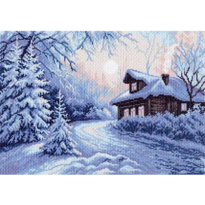 Рисунок на канве МП (37*49 см) 1356 «Мороз» в интернет-магазине Швейпрофи.рф