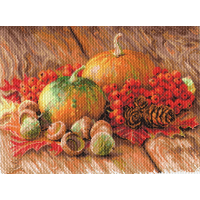 Рисунок на канве МП (37*49 см) 1754 «Дачный сезон» в интернет-магазине Швейпрофи.рф