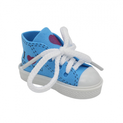 Обувь для игрушек (Кеды) AR 1045  3.5*4*7 см «I love you» синий 7728272 в интернет-магазине Швейпрофи.рф