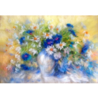 Набор «Живопись цветной шерстью 902467 Полевые цветы» 18,5*25 см