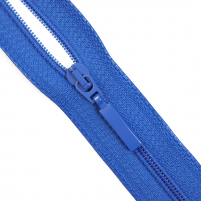 Молния Т5 карман. спираль 18 см SA60P-483  Прибалтика №115 синий в интернет-магазине Швейпрофи.рф