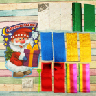 Набор для творчества Школа талантов 2147999 фреска фольгой «Дед Мороз» + блестки, стека в интернет-магазине Швейпрофи.рф