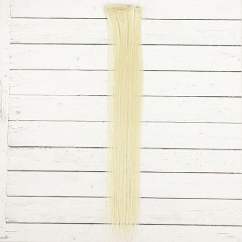 Волосы для кукол (трессы) Прямые 2294370 В-50 см L-40 см цв 16 пепельный блонд