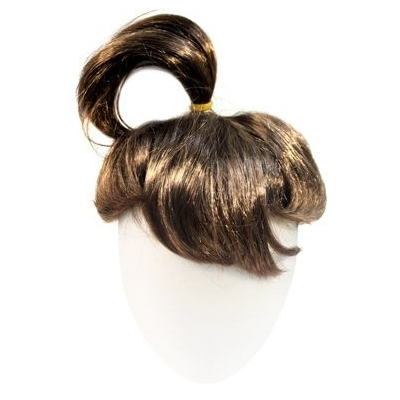 Волосы для кукол Парик QS-5  11-12 см кудри каштановый в интернет-магазине Швейпрофи.рф