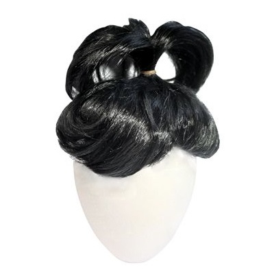 Волосы для кукол Парик QS-5  11-12 см кудри черный в интернет-магазине Швейпрофи.рф