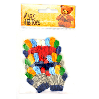 Перчатки для игрушек вязанные 5-6 см КЛ.26738 ассорти в интернет-магазине Швейпрофи.рф