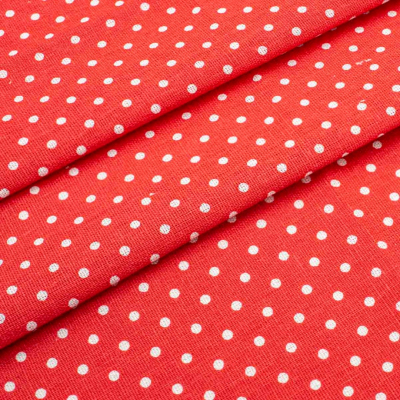 Ткань 50*50 см «Декор 4/02 » (50 % лен 50% хлопок) 25094 красный в интернет-магазине Швейпрофи.рф