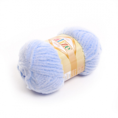 Пряжа Софти (Softy)  50 г / 115 м 183 голубой в интернет-магазине Швейпрофи.рф