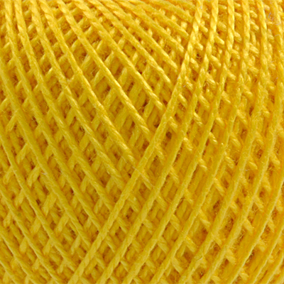 Пряжа Ирис, 25 г / 150 м, 0305 желтый в интернет-магазине Швейпрофи.рф