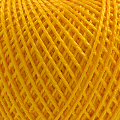 Пряжа Ирис, 25 г / 150 м, 0510 жёлтый в интернет-магазине Швейпрофи.рф