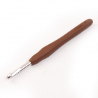 Крючок вязальный Maxwell TB.AL-REZ с прорезиненной ручкой  5,5 мм