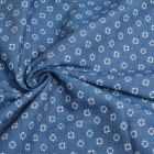 Ткань 50*50 см джинс 1811-31 «Ромб», 60% хлопок, 40% п/э т. голубой в интернет-магазине Швейпрофи.рф