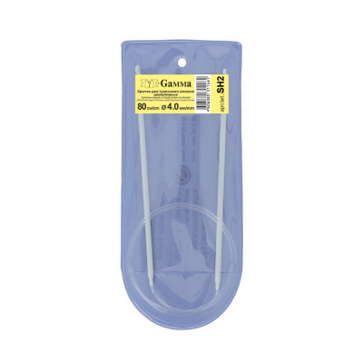 Крючок для тунисского вязания SH2 80 см циркулярный 4,0 мм в интернет-магазине Швейпрофи.рф