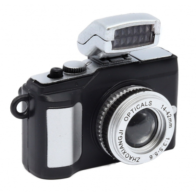 Декор AR1192  Фотоаппарат со вспышкой 4*2,5*1,3 см 7729257 черный в интернет-магазине Швейпрофи.рф