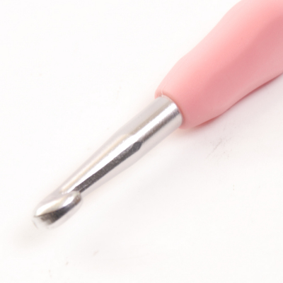 Крючок вязальный Maxwell TB.AL-REZ с прорезиненной ручкой  7 мм в интернет-магазине Швейпрофи.рф