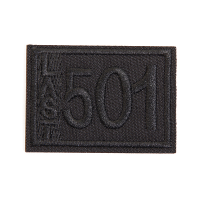 Термоаппликация LA399 «501» 4,5*3,5 см черный в интернет-магазине Швейпрофи.рф