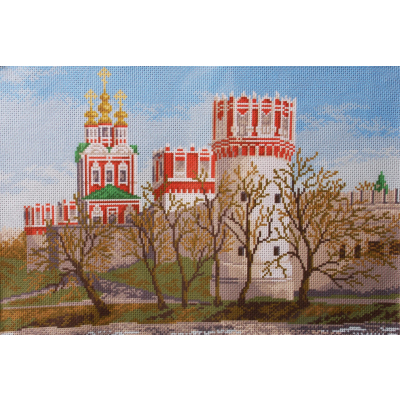 Рисунок на канве МП (33*45 см) 0915 «Новодевичий монастырь» в интернет-магазине Швейпрофи.рф