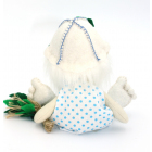 Набор для шитья Кукла Перловка из льна и хлопка ПЛДК-1460 «Банник» 17.5 см в интернет-магазине Швейпрофи.рф