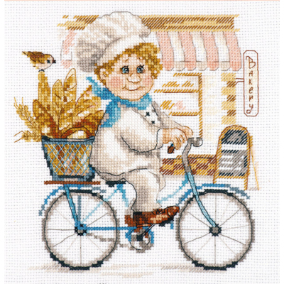 Набор для вышивания Алиса 6-10 «Пекарь» 16*17 см в интернет-магазине Швейпрофи.рф