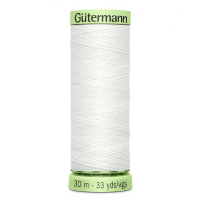 Нитки п/э Гутерман GUTERMAN TOP STITCH №30  30 м для отстрочки 744506 (132013) белый 800 в интернет-магазине Швейпрофи.рф