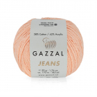 Пряжа Джинс-GZ (Gazzal, Jeans-GZ), 50 г / 170 м, 1117 персик в интернет-магазине Швейпрофи.рф