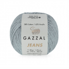 Пряжа Джинс-GZ (Gazzal, Jeans-GZ), 50 г / 170 м, 1110 серый в интернет-магазине Швейпрофи.рф