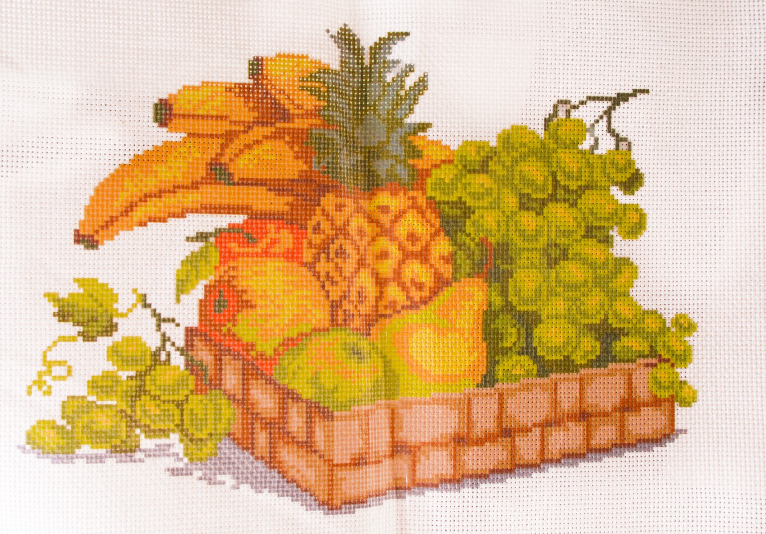 Рисунок на канве МП (33*45 см) 0392 «Натюрморт с фруктами»
