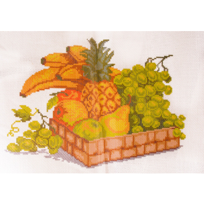 Рисунок на канве МП (33*45 см) 0392 «Натюрморт с фруктами» в интернет-магазине Швейпрофи.рф