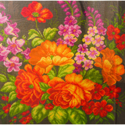 Рисунок на канве МП (41*41 см) 1030 «Сияние ночи» (снят) цветы в интернет-магазине Швейпрофи.рф