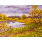 Рисунок на канве МП (28*34 см) 1401 «Поздняя осень»