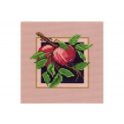 Рисунок на канве МП (20*22 см) 0948 «Салфетка с персиками» (снят)