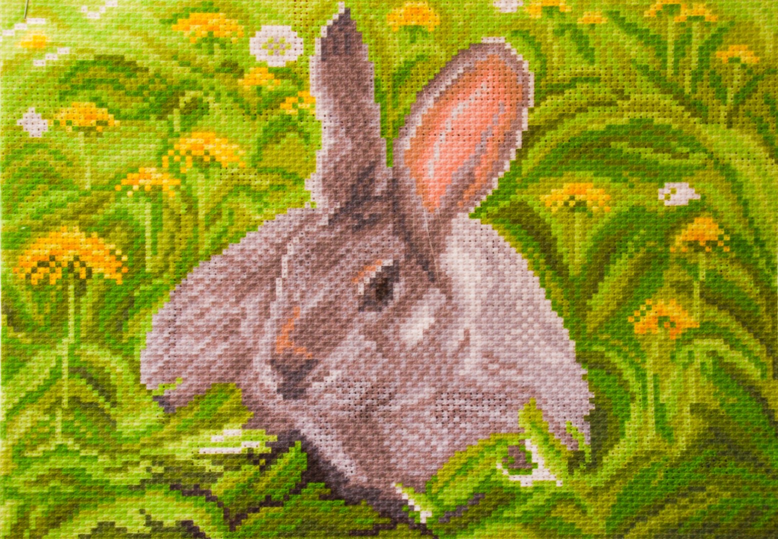 Рисунок на канве МП (28*34 см) 1004 «Кролик»