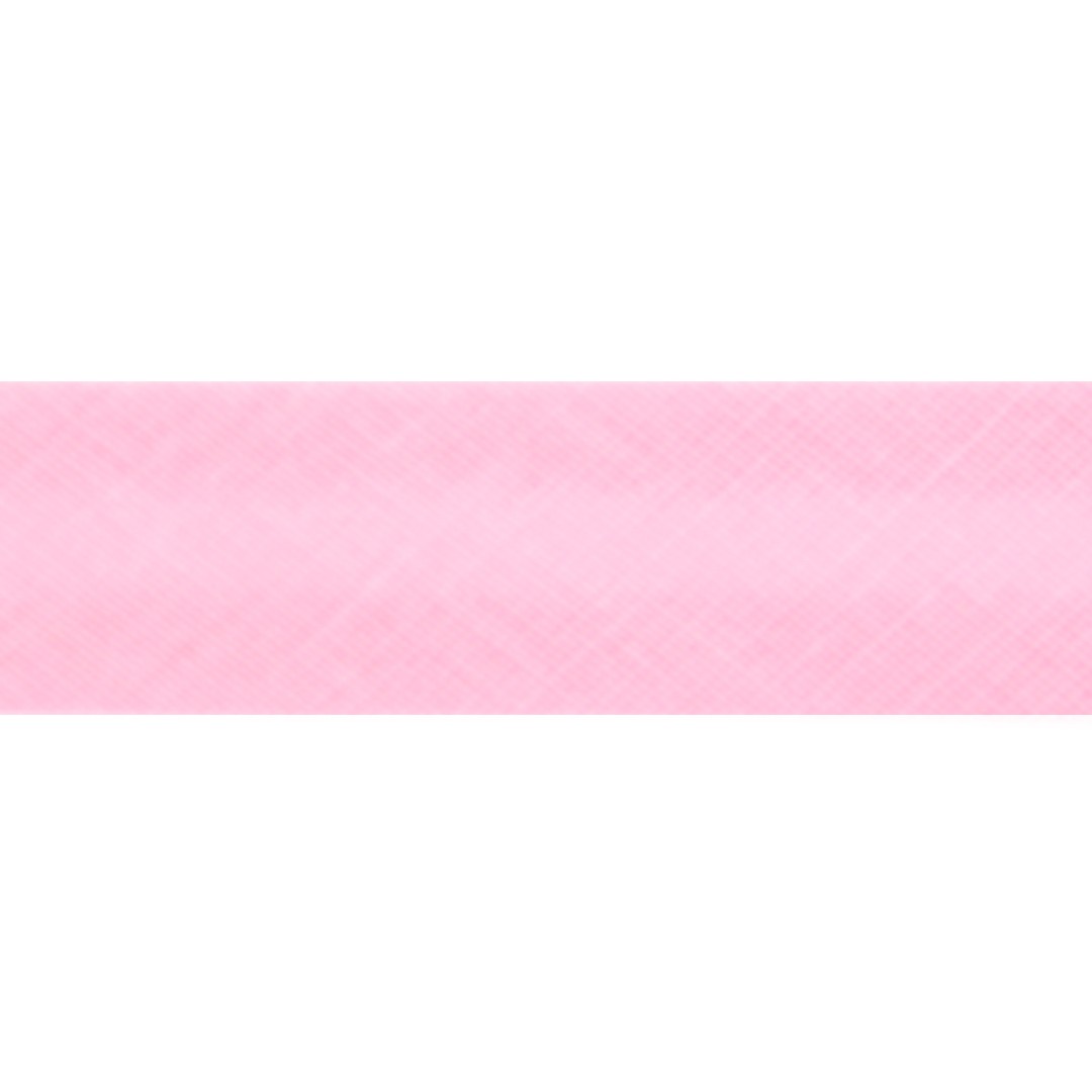 Косая бейка 15 мм х/б  (уп. 132 м)  св.розовый 035