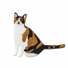 Термоаппликация HP 7731046 «Трехцветная кошка» 7,6*6,5см в интернет-магазине Швейпрофи.рф
