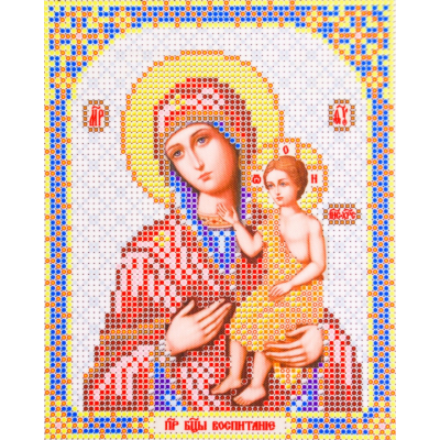 Ткань для вышивания бисером Благовест И-5071 Пр. Богородица Воспитание 13,5*17см в интернет-магазине Швейпрофи.рф