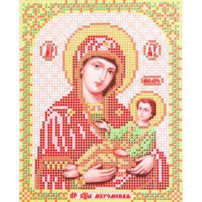 Ткань для вышивания бисером Благовест И-5081 Пр. Богородица Муромская 13,5*17см в интернет-магазине Швейпрофи.рф
