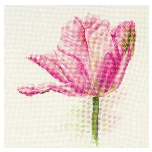 Набор для вышивания Алиса 2-42 «Тюльпаны. Нежно-розовый» 22*26 см