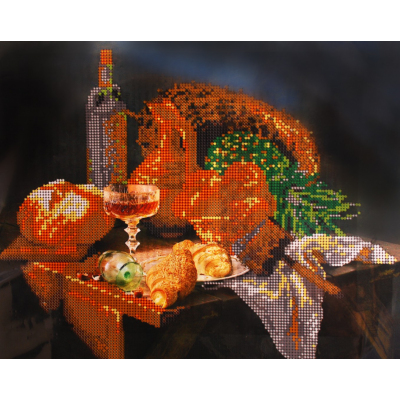 Ткань для вышивания бисером Светлица К-258 «Свежий хлеб» 25 * 31 см в интернет-магазине Швейпрофи.рф