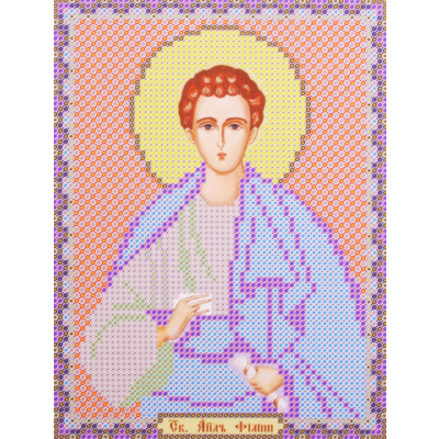 Ткань для вышивания бисером А5 иконы БИС 5196 «Св. Апостол Филипп» 13*17 см в интернет-магазине Швейпрофи.рф