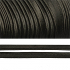 Кант атласный  3 мм (уп. 65.8 м) чёрный