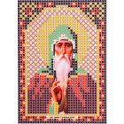 Ткань для вышивания бисером А6 иконы БИС ММ-038 «Св. Генадий» 7,5*10,5 см