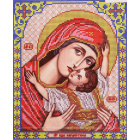 Ткань для вышивания бисером Благовест И-4063 Пр. Богородица Кардиотисса 20*25 см